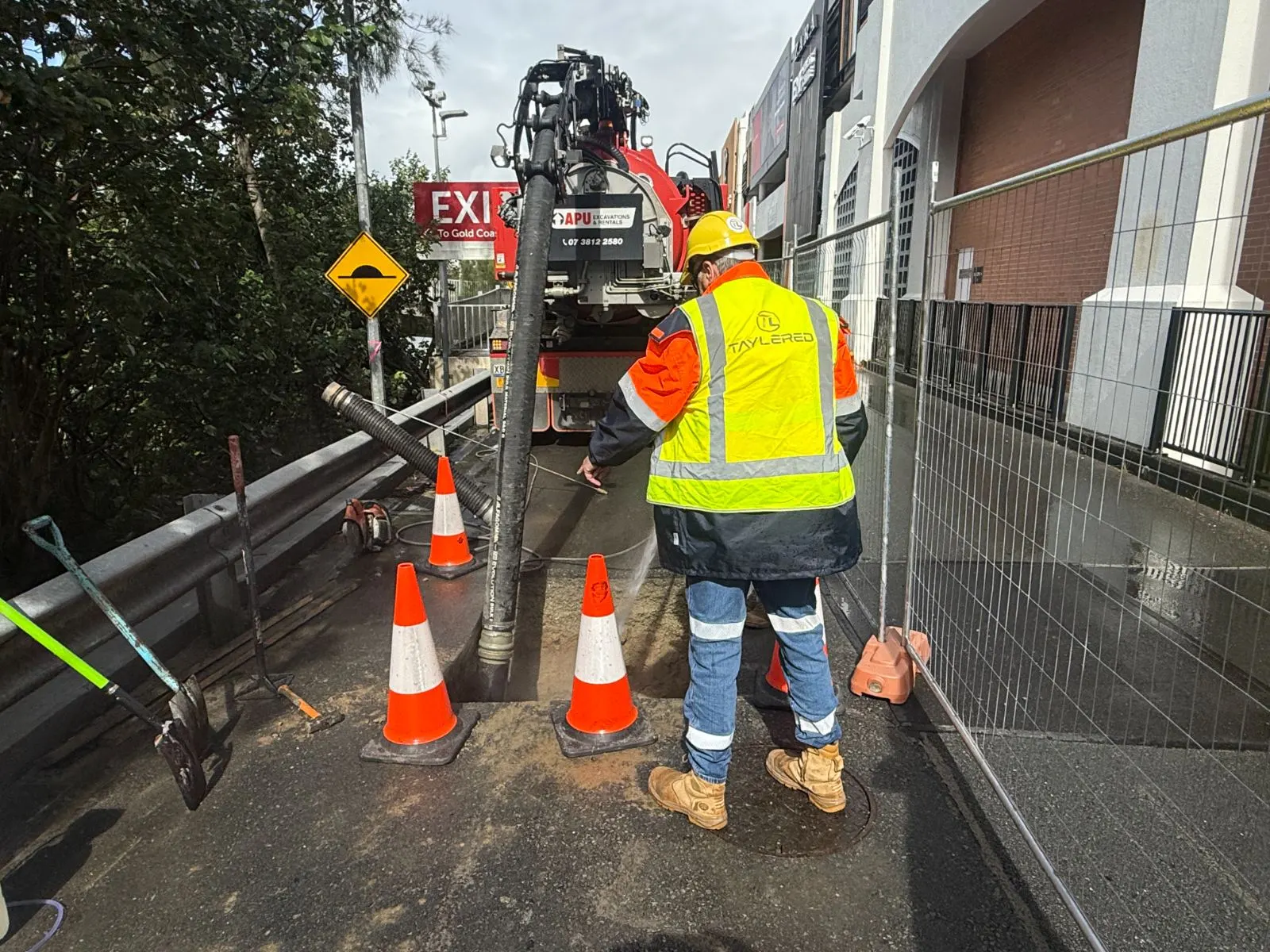 Road Subsidence Remediations, Pacific Fair Shopping Centre